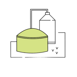 Biogasanlage groß Biogasanlage groß