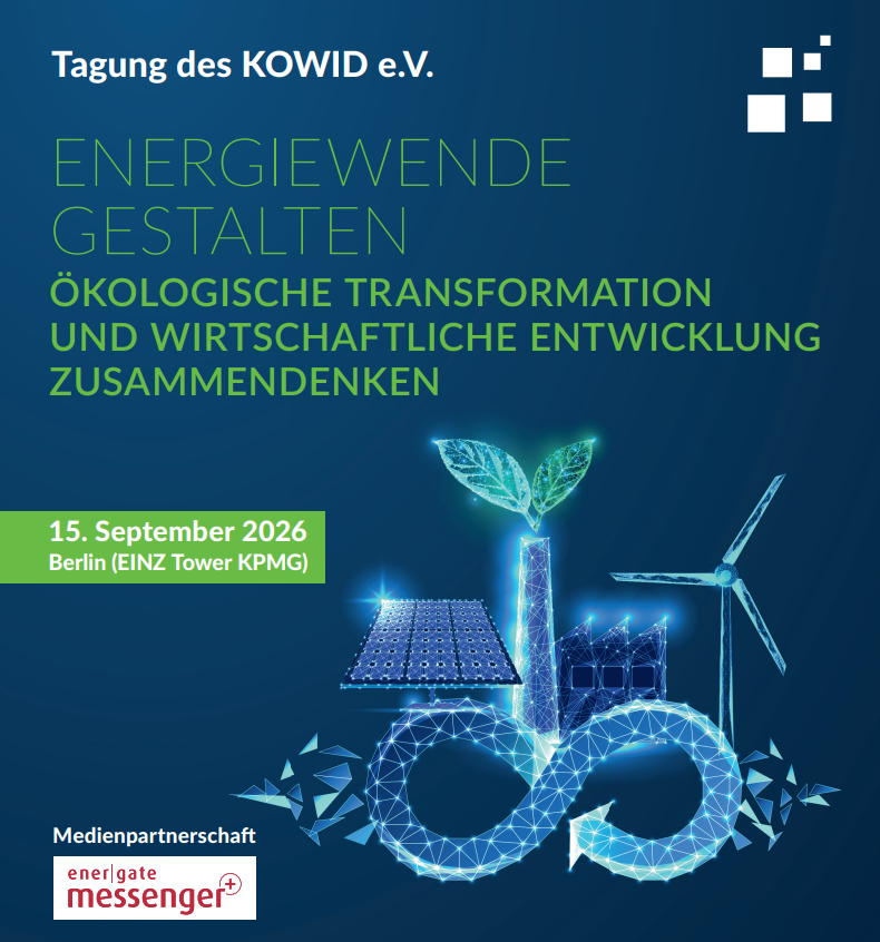 Einladung Tagung KOWID e.V. Energiewende gestalten